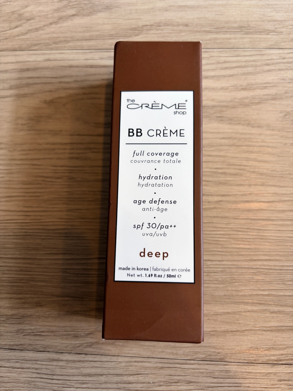 The Crème Shop BB Crème - Deep (Full Coverage, SPF30)